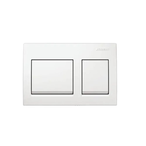 Кнопка смыва для инсталляции Geberit Alpha 35 пластиковая цвет белый