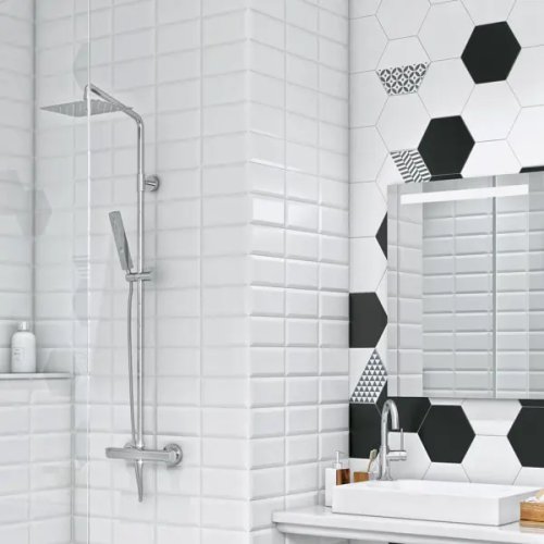 Плитка настенная KREAFORTA Руасси 9.9x20 см 0.792 м² матовая цвет белый