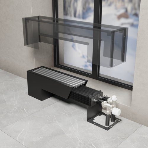 Конвектор напольный Royal Thermo STEP-80/180/2300-1-N-SS-LG-NA