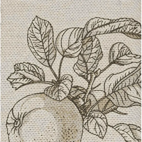 Штора для кухни на ленте Лимоны 145x180 см