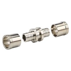 Муфта VARMEGA ремонтная, 16x2.0, в комплекте с гильзами, латунь, VM50650