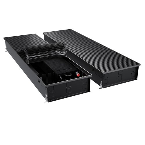 Конвектор внутрипольный Royal Thermo ATRIUM TURBO-150/400/1200-DG-U-BL