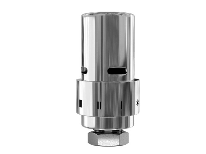 Термоголовка жидкостная Royal Thermo Design М30х1,5 (хром) RTE 07.0006M