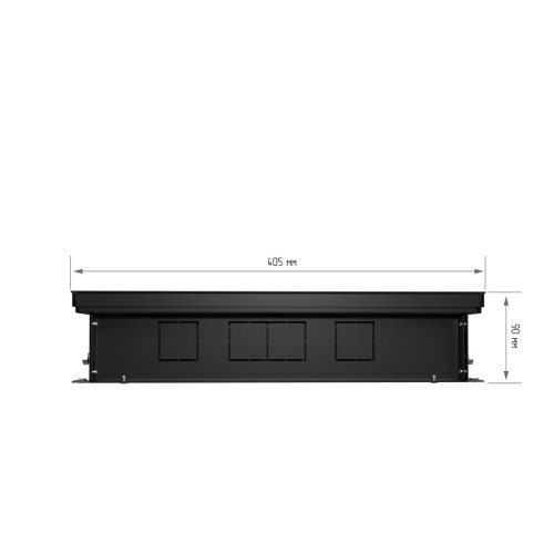 Конвектор внутрипольный Royal Thermo ATRIUM TURBO-90/400/1300-DG-U-DB
