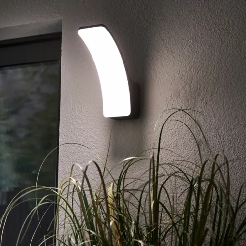 Светильник уличный настенный Inspire Lakko LED 1000 Лм 4000 К IP44 цвет серый