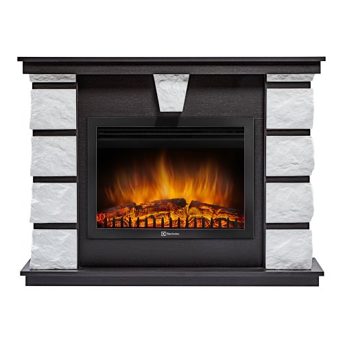 Портал Firelight Excalibur 25 камень белый, шпон венге