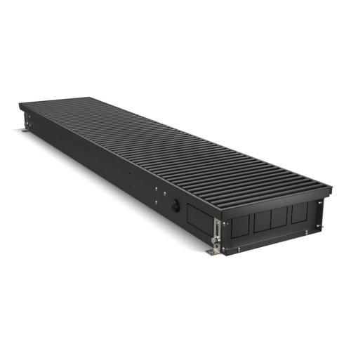 Конвектор внутрипольный Royal Thermo ATRIUM TURBO-90/250/2400-DG-U-BL