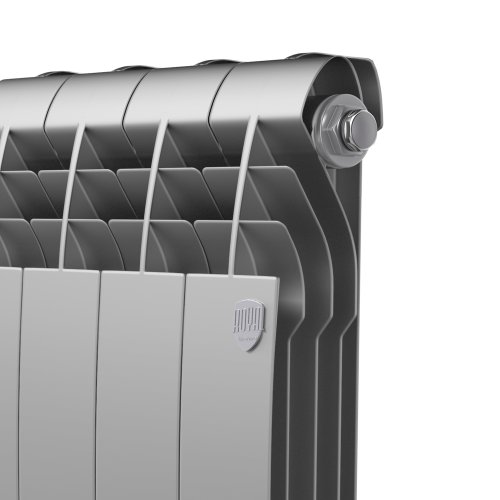 Радиатор Royal Thermo BiLiner 350 /Silver Satin - 8 секц.