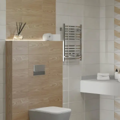Плитка настенная Mersey Вуди 20x40 см 1.6 м² матовая цвет бежевый