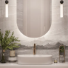 Плитка настенная Gracia Ceramica Фог 25x60 см 1.2 м² матовая с sugar эффектом цвет серый горы