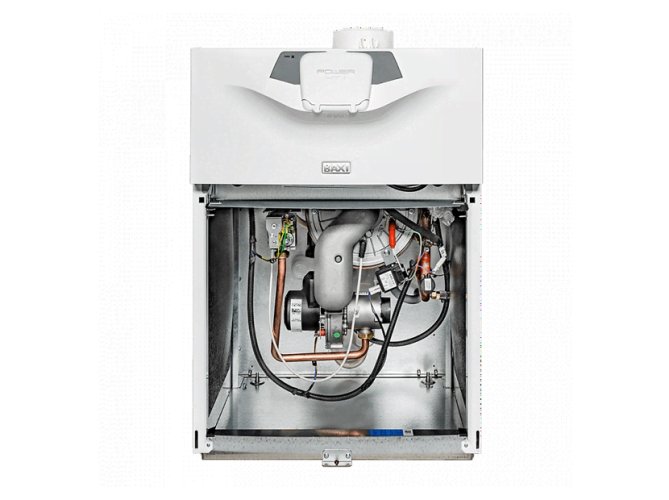 Котел газовый BAXI POWER HT + 1.130 конденс., напольный, 1 конт., закр. кам. сгор