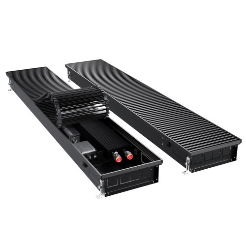 Конвектор внутрипольный Royal Thermo ATRIUM TURBO-90/250/2000-DG-U-BL