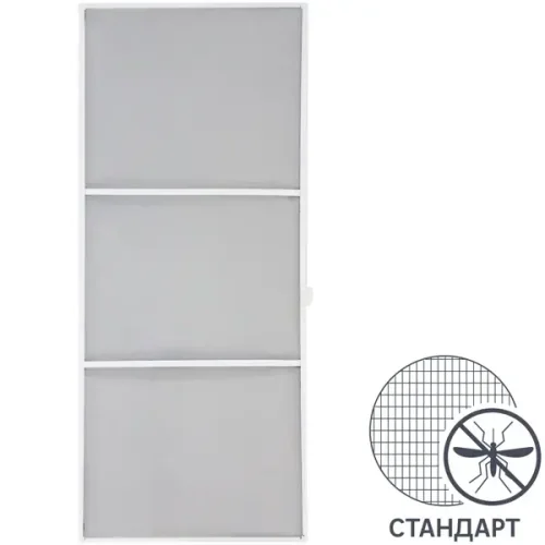 Рамочная москитная сетка Artens для двери (комплект для сборки) 210x90 см цвет белый