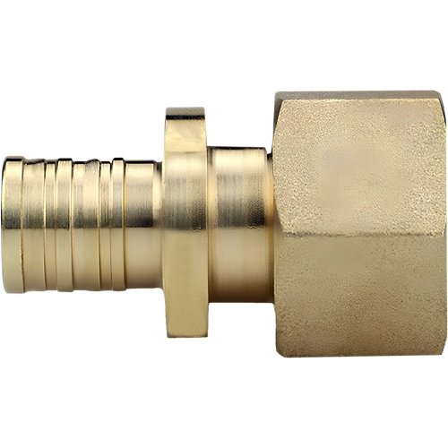 Муфта VARMEGA Slide-fit переходная (переходник) ВР, 25х3/4, аксиальная, латунь, VM51316