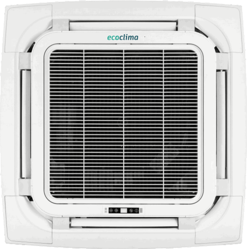Кассетный кондиционер Ecoclima ECLCA-TC36/4R1A + ECLCP-TC02A + ECL-TC36/5R1A(U)