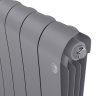 Радиатор биметаллический Royal Thermo Infinity 500 Silver Satin - 6 секц.