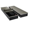 Конвектор внутрипольный Royal Thermo ATRIUM TURBO-150/400/1000-DG-U-LB
