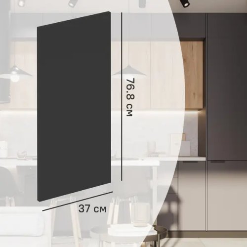 Фальшпанель для кухонного шкафа София 76.5x37 см KONSENSA ДСП цвет серый
