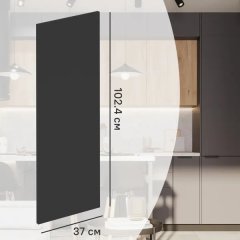 Фальшпанель для кухонного шкафа София 102.4x37 см KONSENSA ДСП цвет серый