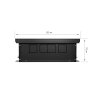 Конвектор внутрипольный Royal Thermo ATRIUM TURBO-110/300/1800-DG-U-NA