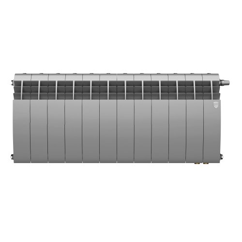Радиатор Royal Thermo BiLiner 350 Silver Satin VR80 - 12 секц.
