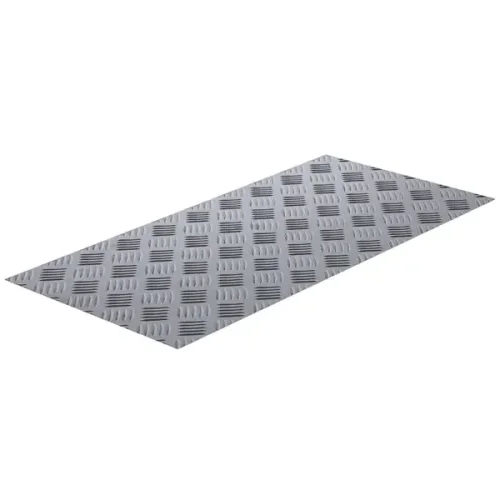 Лист рифленый квинтет АМг2 1.5x300x600 мм, алюминий