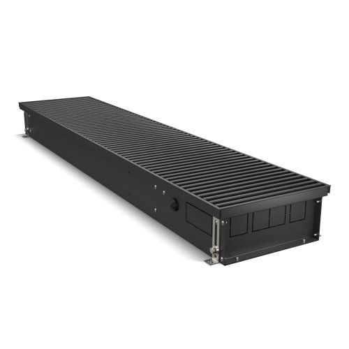 Конвектор внутрипольный Royal Thermo ATRIUM TURBO-110/250/2600-DG-U-BL