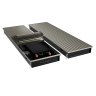 Конвектор внутрипольный Royal Thermo ATRIUM TURBO-90/400/2200-DG-U-LB