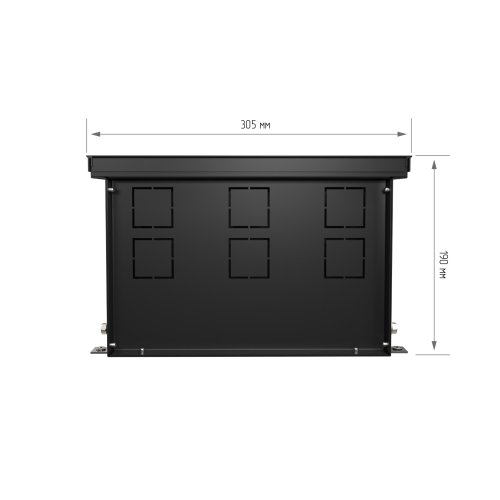 Конвектор внутрипольный Royal Thermo ATRIUM TURBO-190/300/2300-DG-U-LB