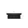 Конвектор внутрипольный Royal Thermo ATRIUM-75/200/2400-DG-U-AU