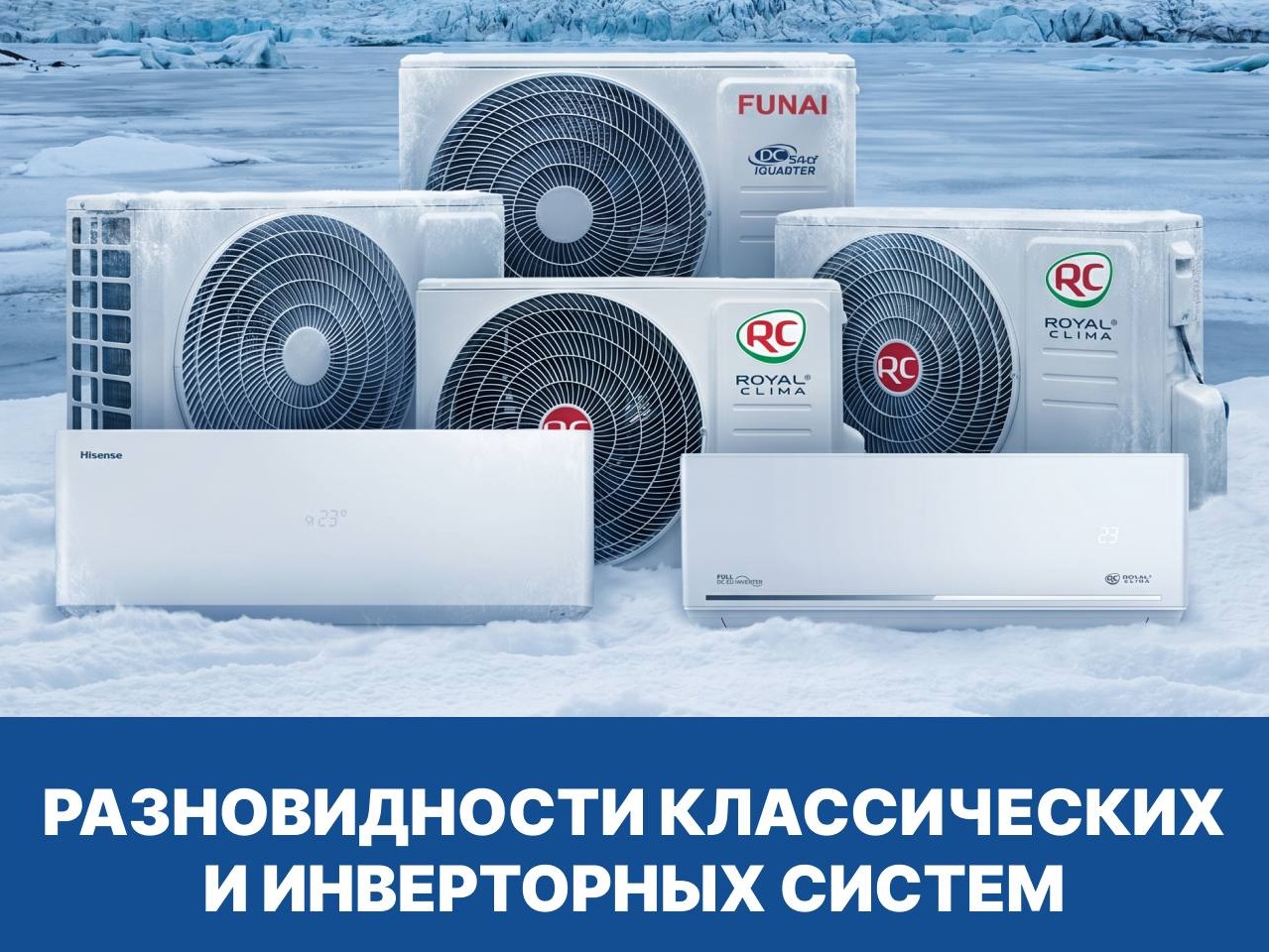 Классическая сплит-система кондиционирования On/Off